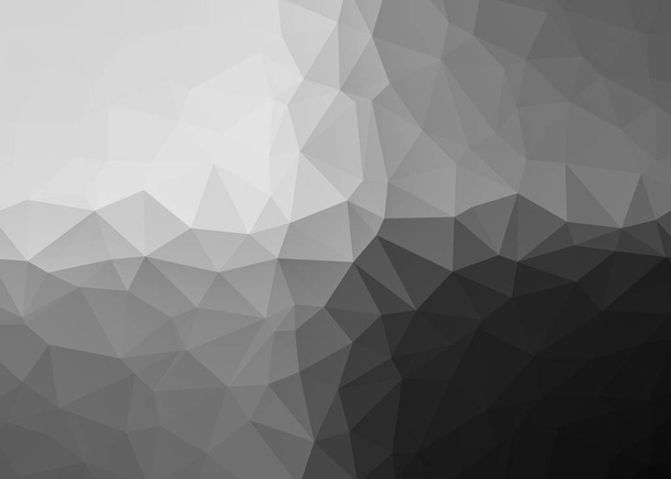 Monochroom abstract geometrische achtergrond - Foto, afbeelding