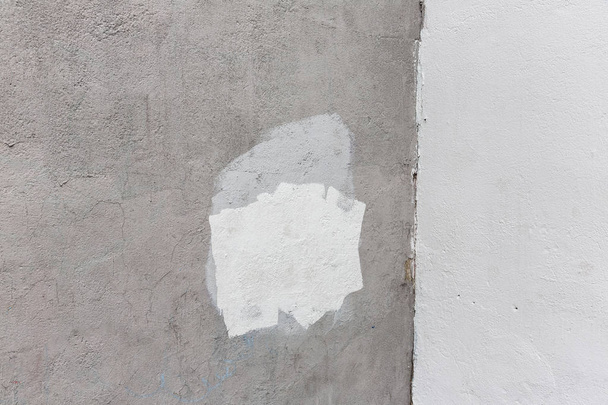 Antigua pared pintada gris
 - Foto, Imagen