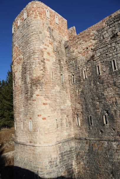 Strážná věž staré pevnosti používaný vojáky během prvního  - Fotografie, Obrázek