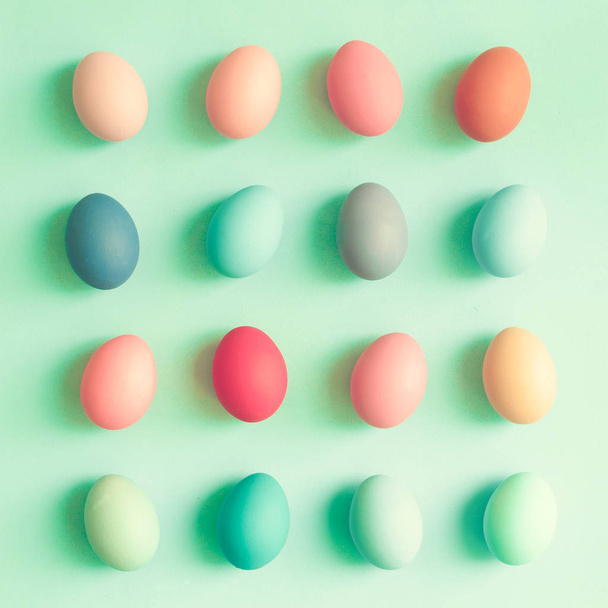Vintage pastel Easter Eggs - Valokuva, kuva