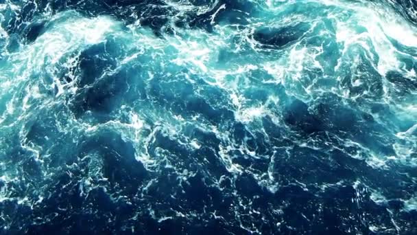 Vad víz óceán hullámai - Felvétel, videó