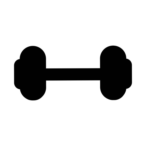 weight lifting equipment icon - Vector, Image