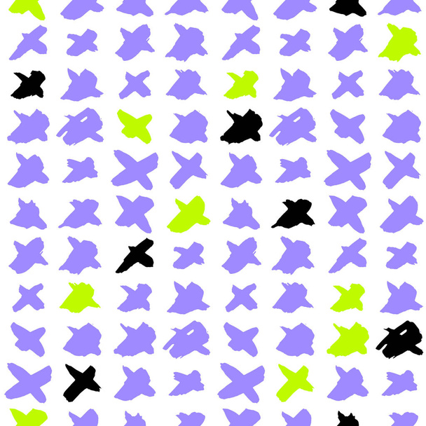 Cross Trendy naadloze patroon - Vector, afbeelding