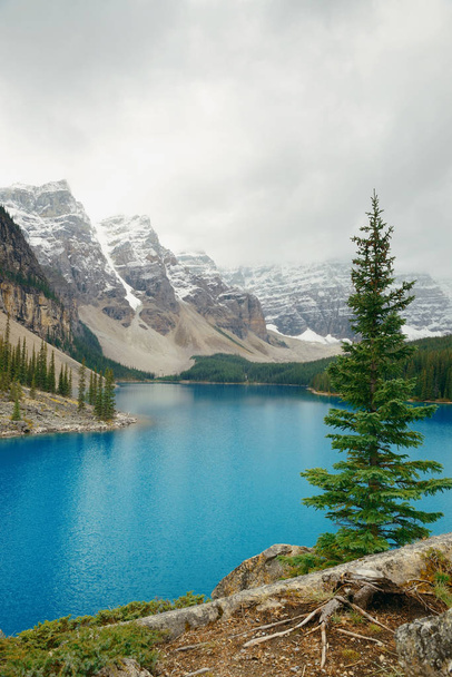 Moränensee in Kanada - Foto, Bild