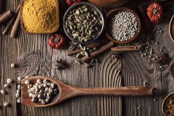 Set of colorful spices - Photo, Image