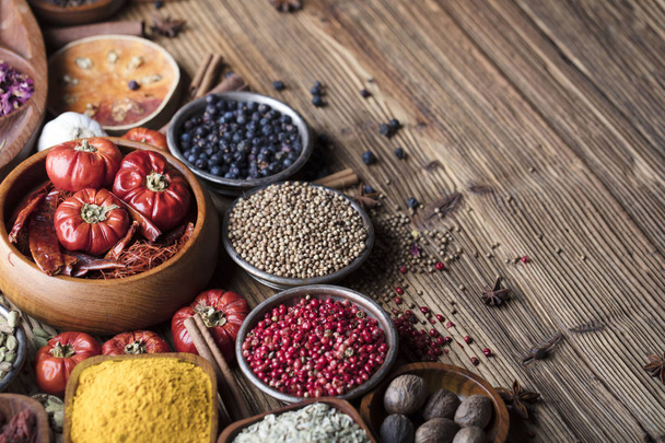 Set of colorful spices - Photo, Image