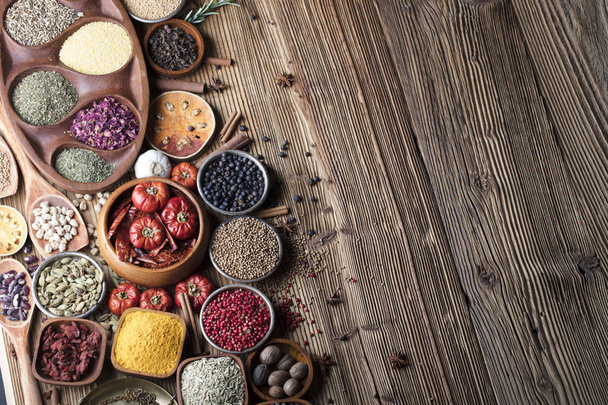 Set of colorful spices - Valokuva, kuva