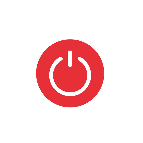 shut down icon - Vector, Image