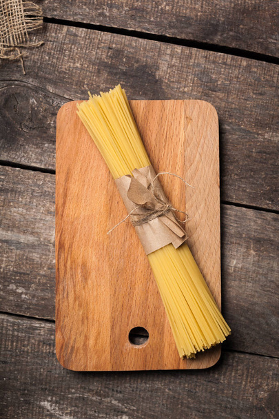 composition of raw pasta - Foto, Imagem