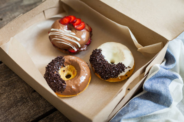 Sweet and tasty donuts - Φωτογραφία, εικόνα