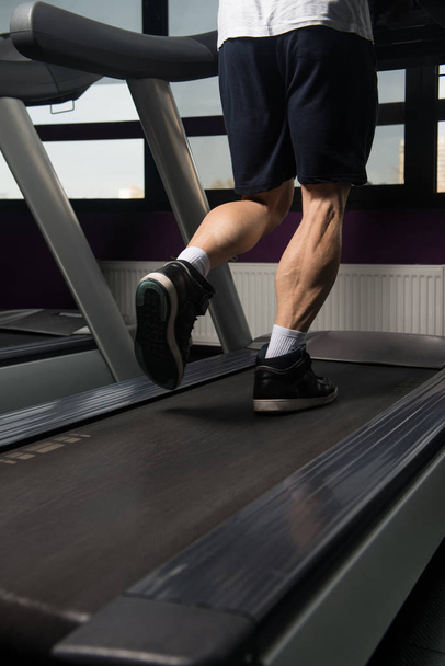 Exercising On A Treadmill - Photo, Image