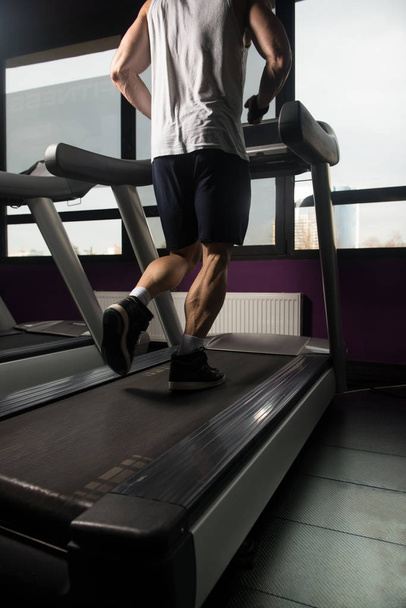 Exercising On A Treadmill - Photo, image