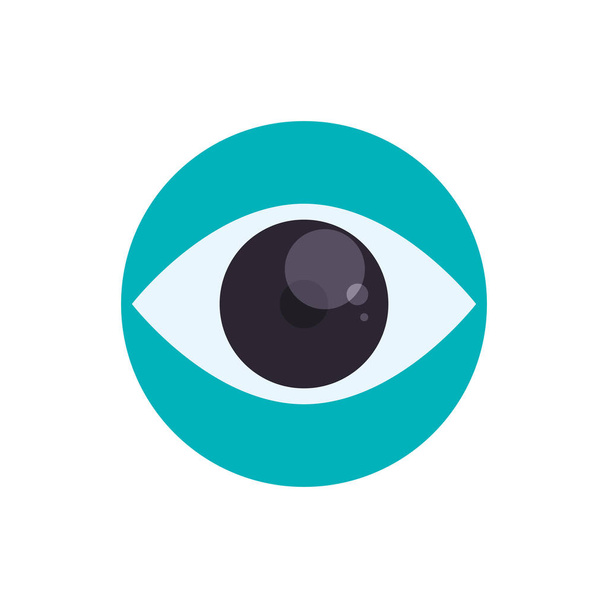 Surveillance eye security - Vector, Image