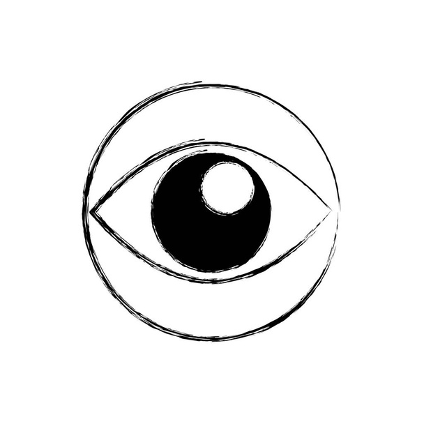 Охрана глаз наблюдения
 - Вектор,изображение