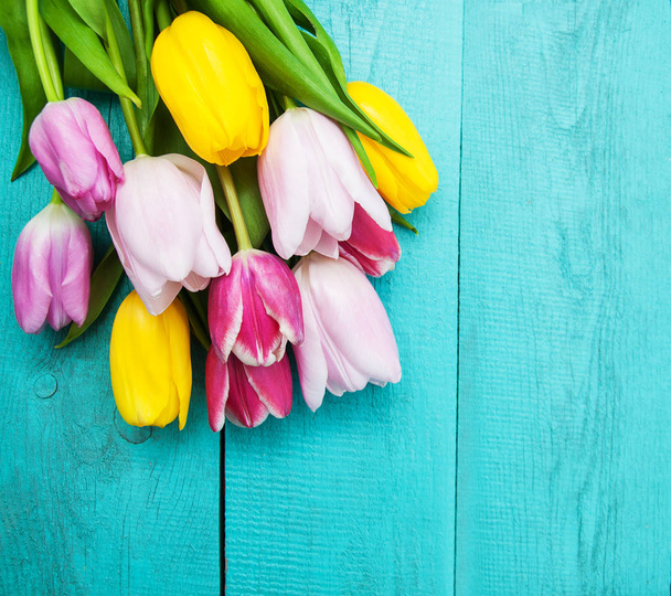 fiori di tulipani primaverili - Foto, immagini