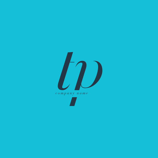 Plantilla de logotipo TP Letters
 - Vector, Imagen