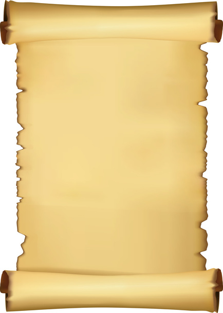 Parchment blank - Vector, Image