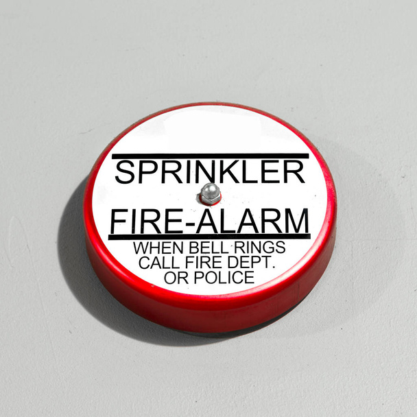 Fire Alarm Switch on the wall. - Photo, Image