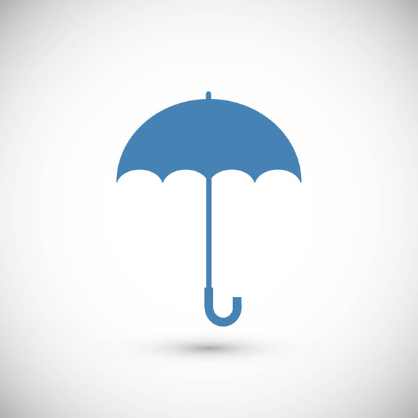 umbrella flat icon - Vektör, Görsel