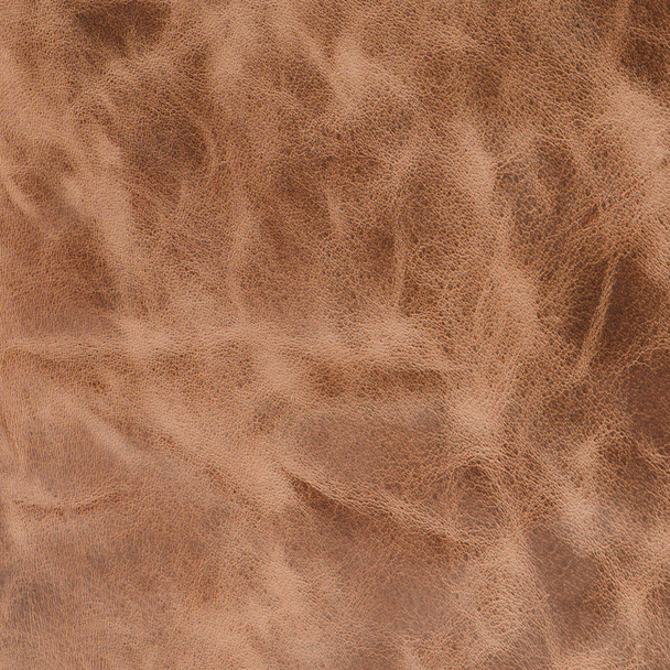 Brown leather texture closeup - Fotoğraf, Görsel