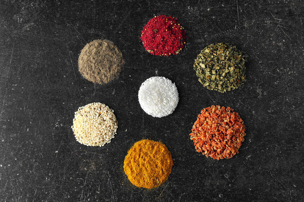 Different spices on table  - Φωτογραφία, εικόνα