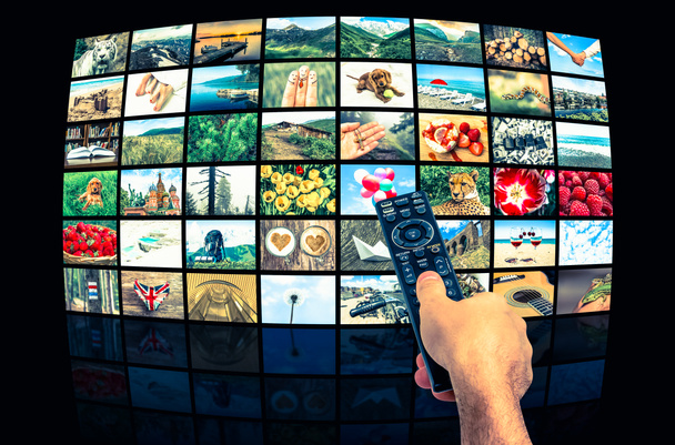 Gran mural de vídeo multimedia con control remoto
 - Foto, imagen