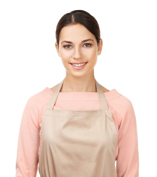 Young woman in apron  - Foto, Bild