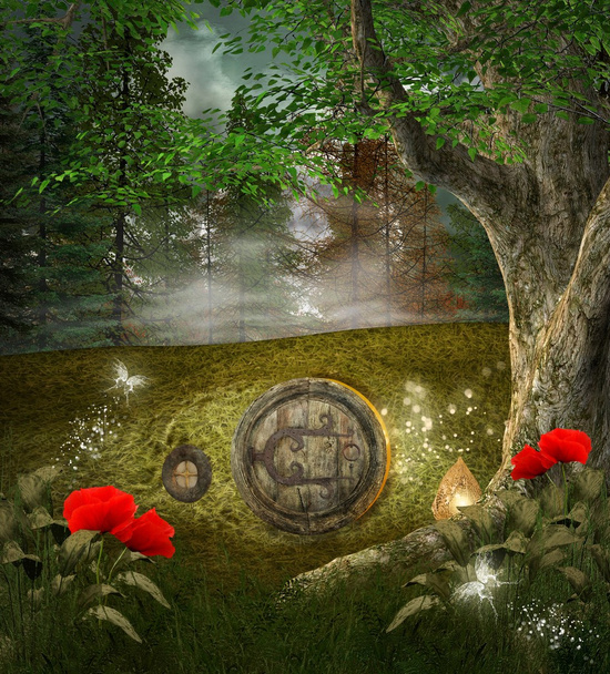Casa secreta de los elfos
 - Foto, Imagen
