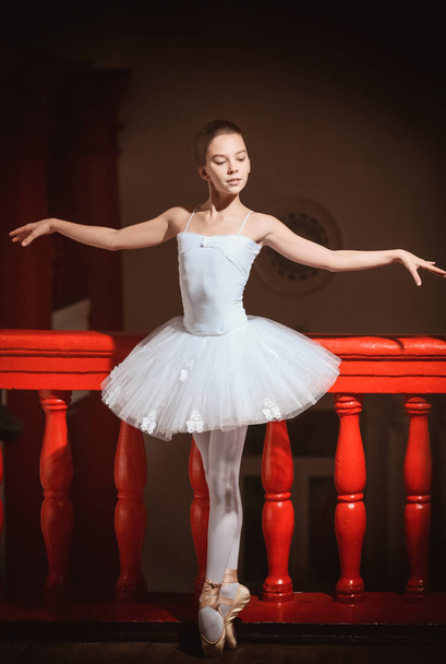 young beautiful ballerina - Fotó, kép