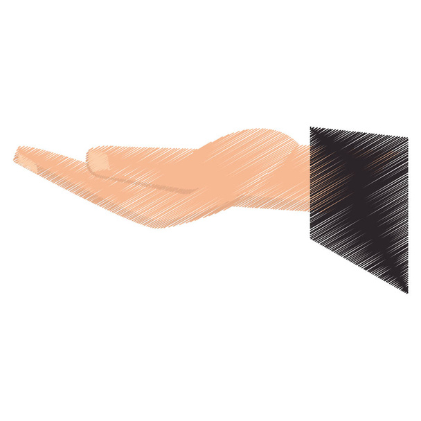 Рисунок руки человека грум образ
 - Вектор,изображение