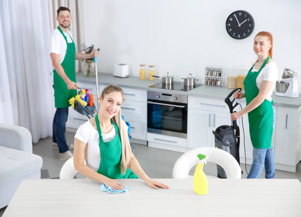 Cleaning service team  - Photo, Image