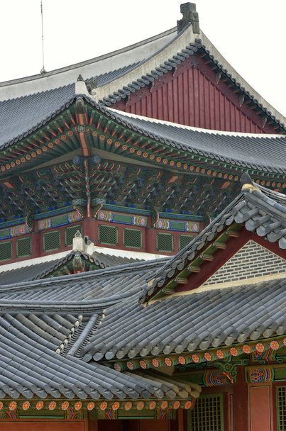 Gyeongbok Palace, Szöul, Koreai Köztársaság - Fotó, kép