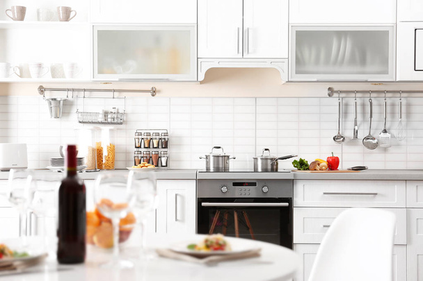 modern kitchen interior - Foto, imagen