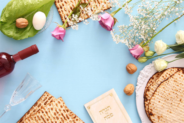 Pesah celebration concept (jewish Passover holiday) - Φωτογραφία, εικόνα