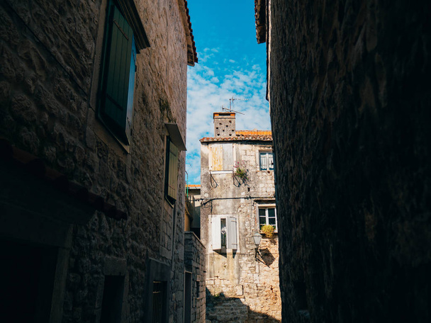Trogir old town. Near Split - Zdjęcie, obraz