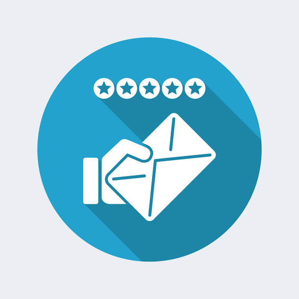Poštovní služby ikona - Vektor, obrázek