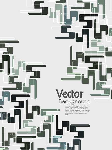 Abstract retro designed background. - Vecteur, image