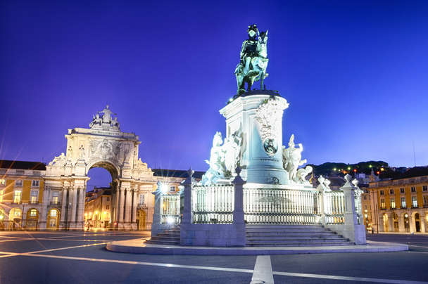 arco de augusta en Lisboa - Fotoğraf, Görsel