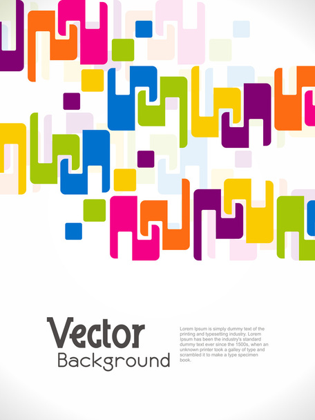 Abstract modern designed background. - Vector, afbeelding