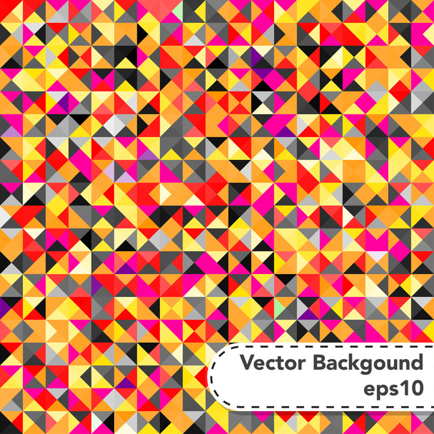 Тесселяция ярко окрашенного абстрактного фона
 - Вектор,изображение