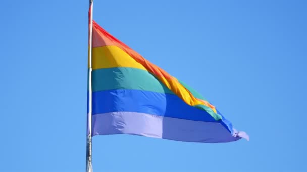 Video of rainbow flag in 4K - Footage, Video