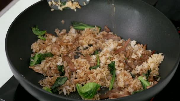 make fried rice - Footage, Video