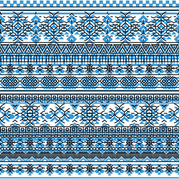 Etnische naadloze patroon - Vector, afbeelding