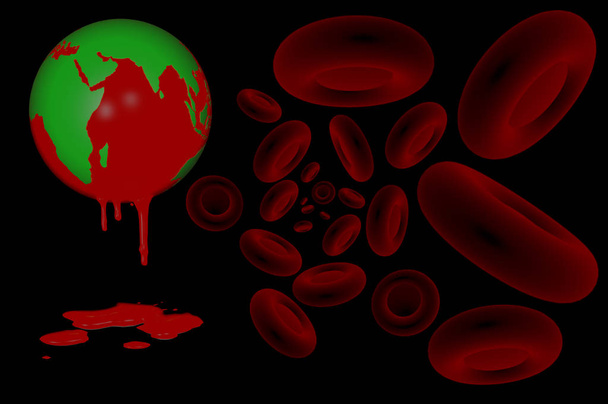 3D. Всемирный день гемофилии 17 апреля
 - Фото, изображение