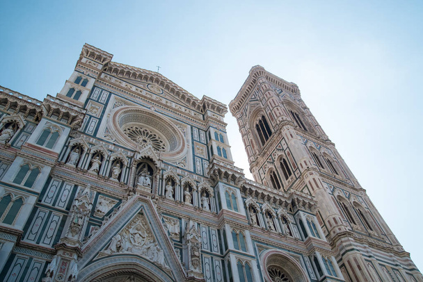 Duomo Santa Maria Del Fiore in Piazzale Michelangelo in Florence, Tuscany, Italy - Φωτογραφία, εικόνα