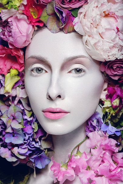 Beautiful flower queen - Foto, Imagem