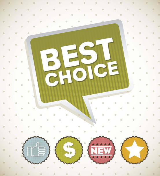 best choice - Vector, Imagen