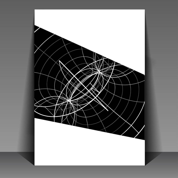 Flyer design - Vector illustration, editable - Photo, Image