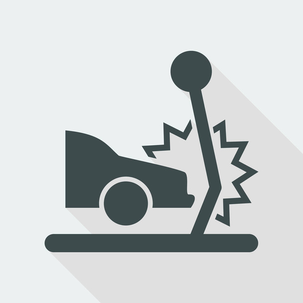 Car crash icon - Vector, Image