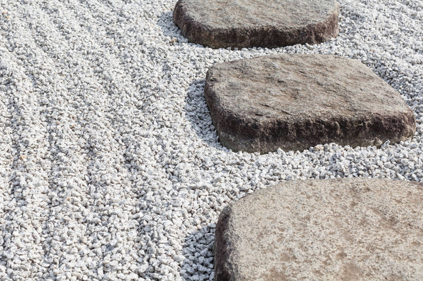 Zen stone path - Photo, Image